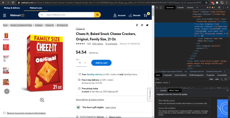 Walmart Search Engine – screenshot 5