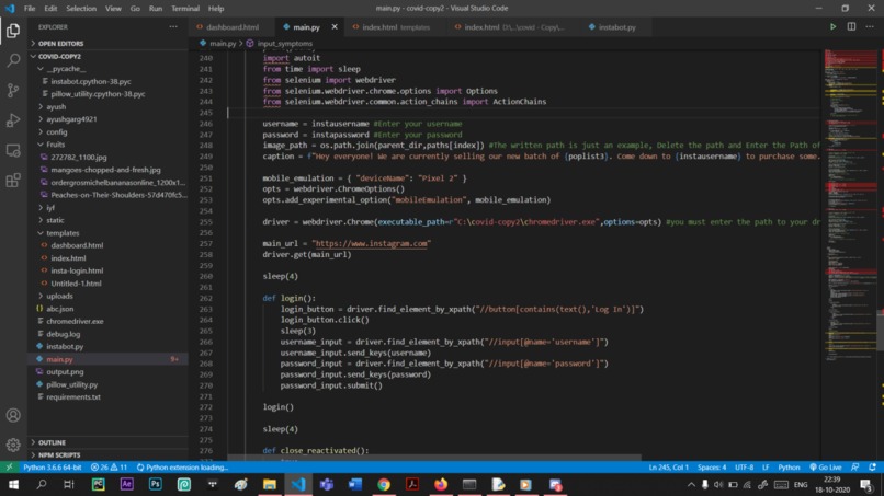 Postmint – screenshot 2