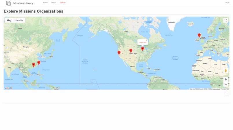 MissionsLibrary.org – screenshot 3
