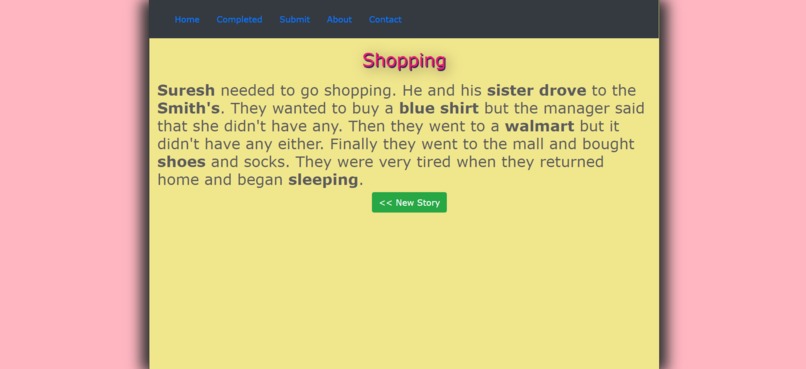 Mad Libs Game – screenshot 4