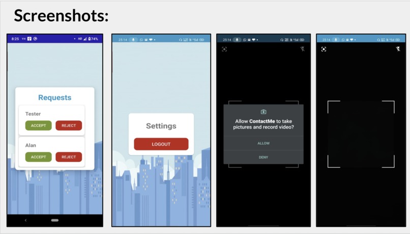 contactME – screenshot 6