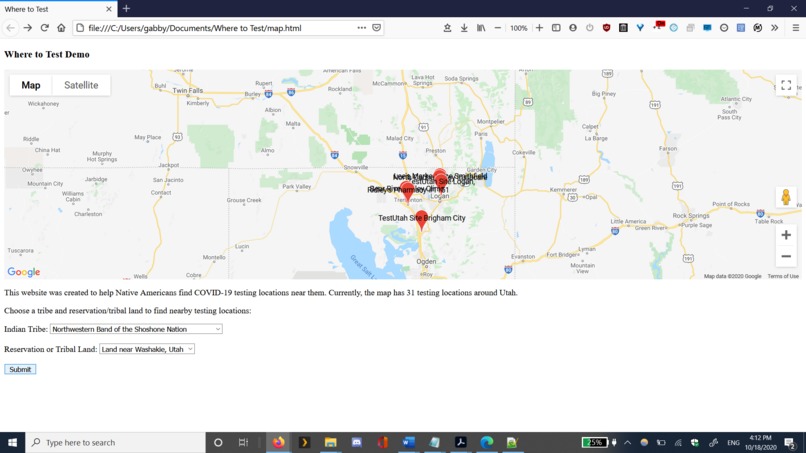 Where to Test – screenshot 6