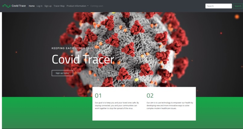 Covid Tracer – screenshot 5