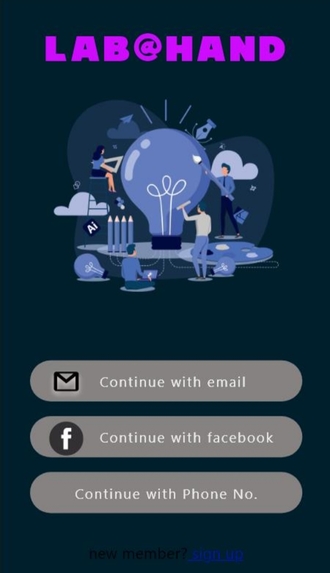 LAB@HAND  – screenshot 1