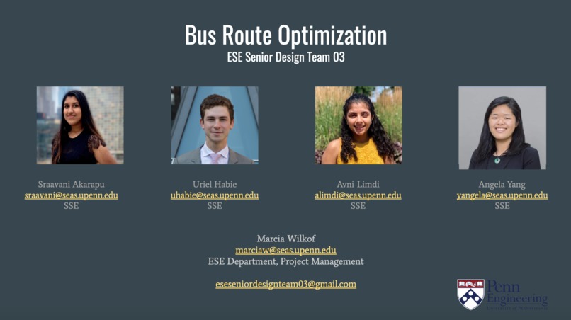 Bus Route Optimization (Team 03) – screenshot 1