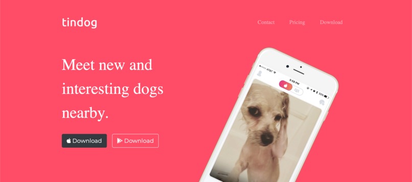 Tindog : tinder for dogs – screenshot 1