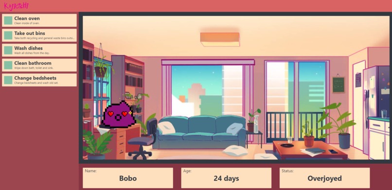Kajiotchi (Virtual Chore Pet) – screenshot 1