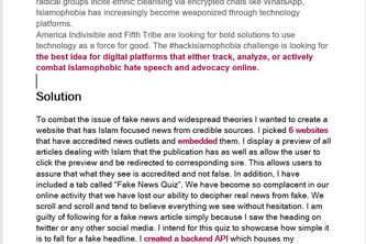 Combat islamophobia #hackislamophobia  