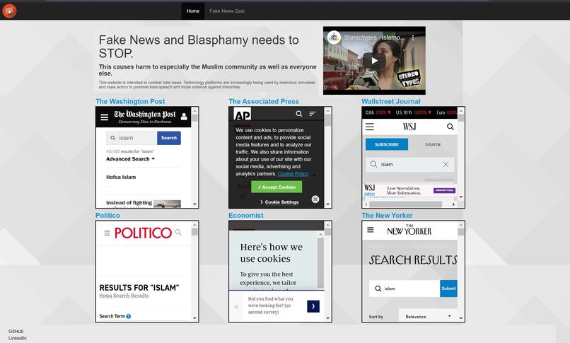 Combat islamophobia #hackislamophobia   – screenshot 4
