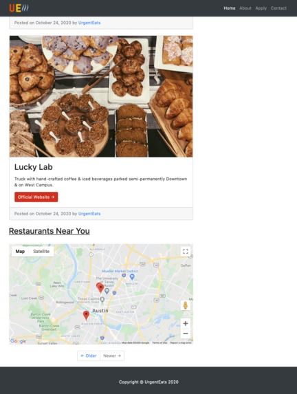 UrgentEats – screenshot 3