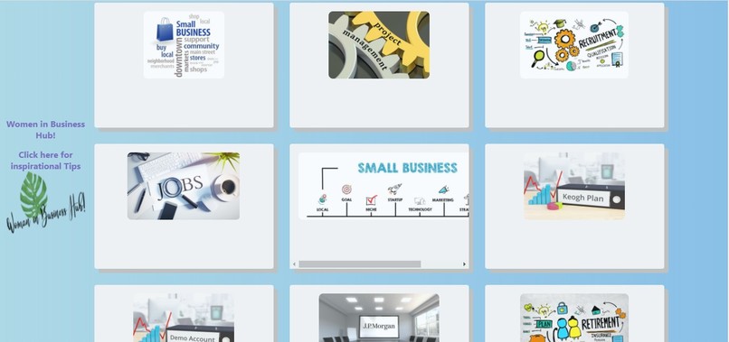 Woman in Business Hub! – screenshot 1