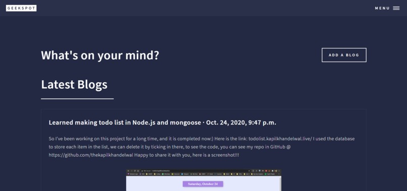 geekspot – screenshot 2
