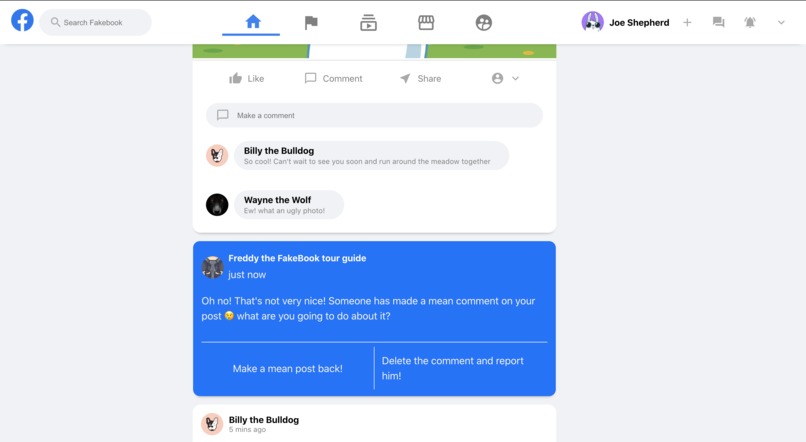 Fakebook  – screenshot 4