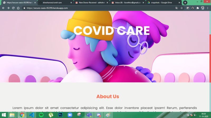 Covid Care  – screenshot 3