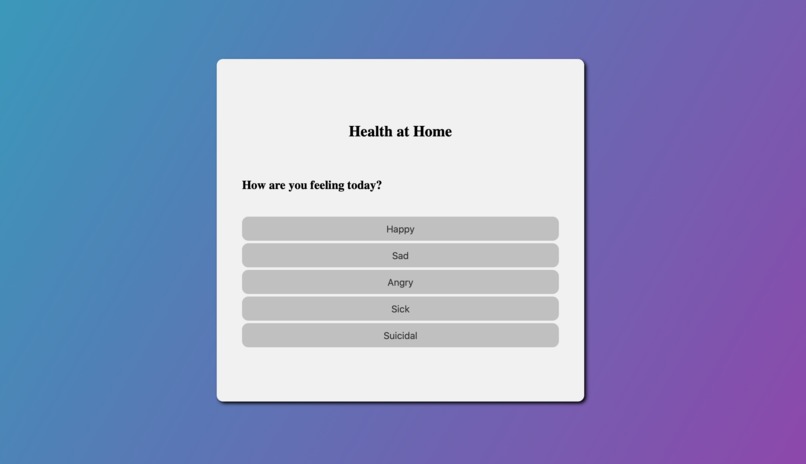 Health@Home – screenshot 1