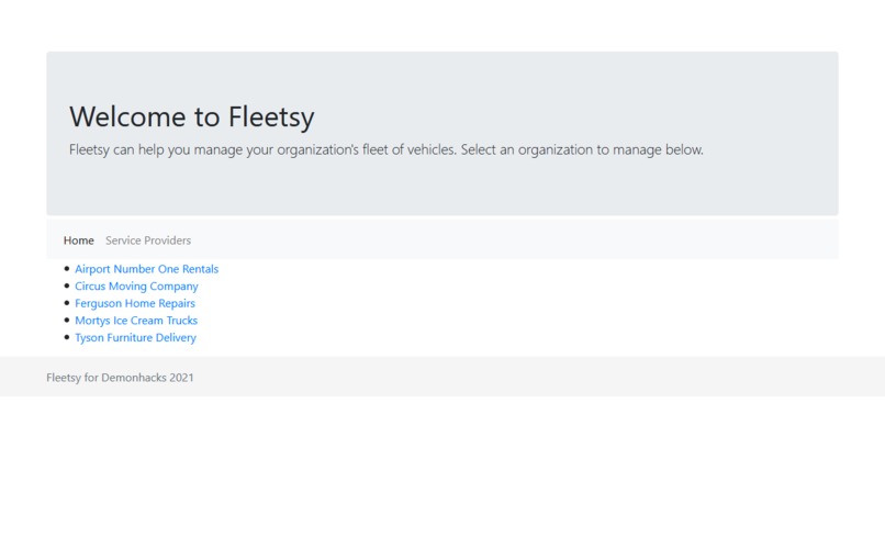 Fleetsy – screenshot 1