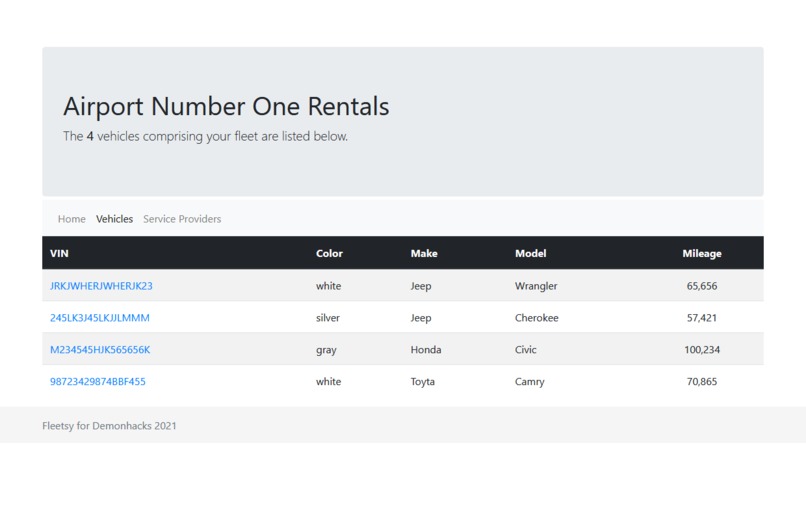 Fleetsy – screenshot 2