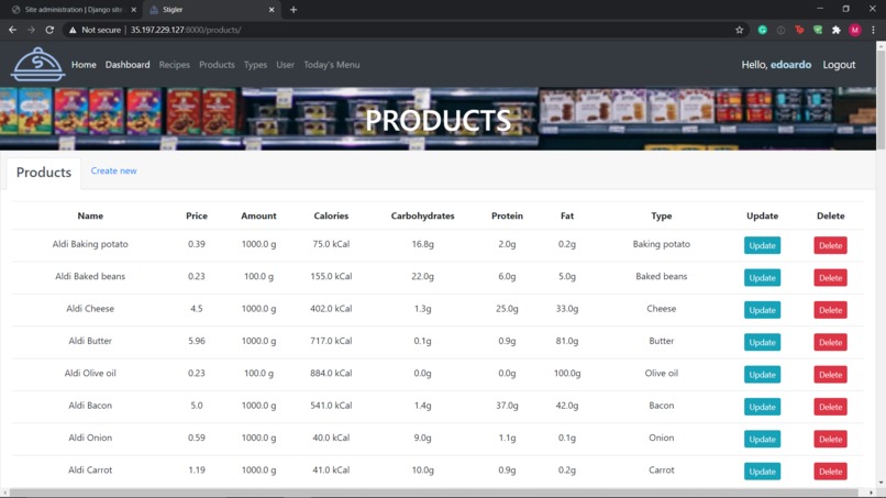 stigler_app – screenshot 9