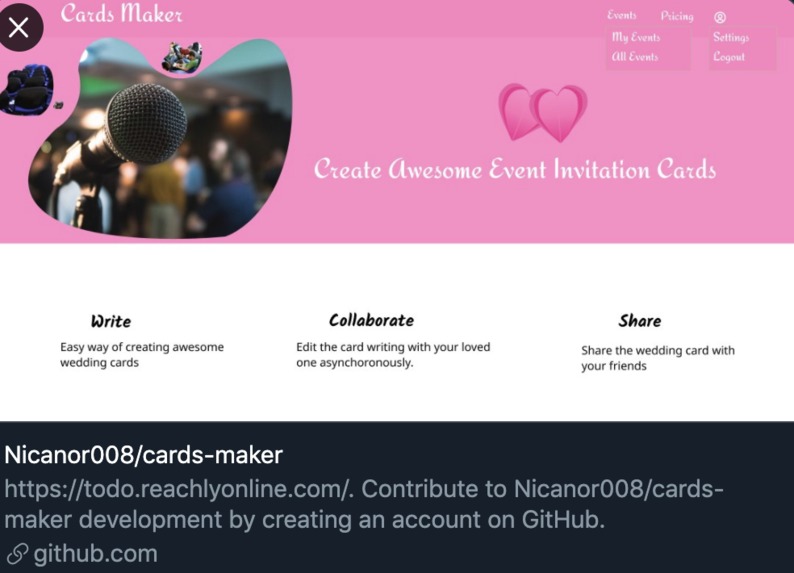 Cards Maker – screenshot 3