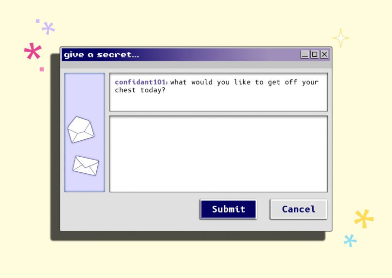 Give a secret, get a secret – screenshot 2