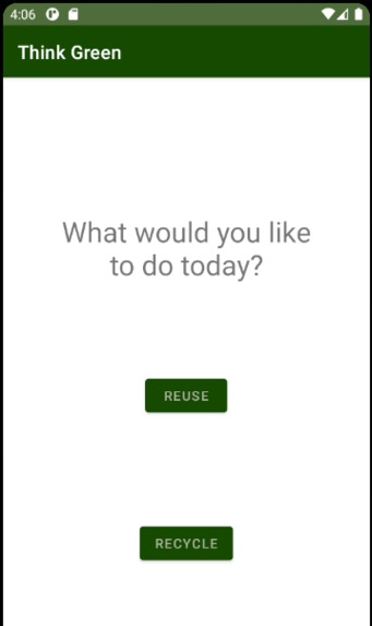 ThinkGreen – screenshot 1