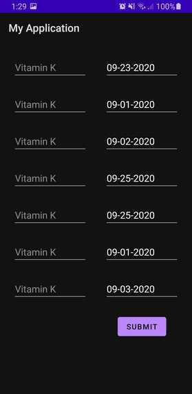 Vitamin K Recipes & Tracker – screenshot 3