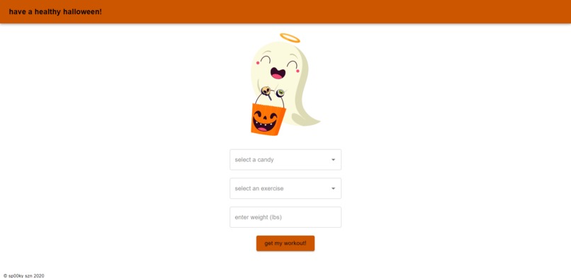 healthy halloween – screenshot 1
