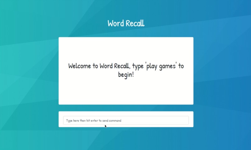 Word Recall – screenshot 3