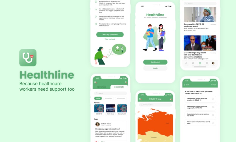 Healthline – screenshot 1