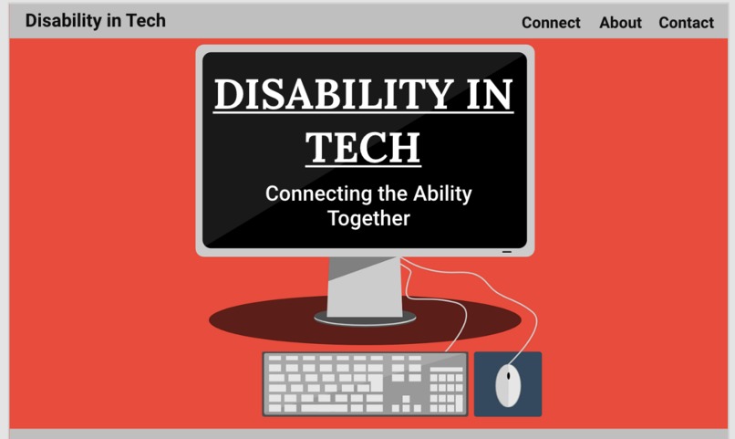 Disability in Tech – screenshot 1