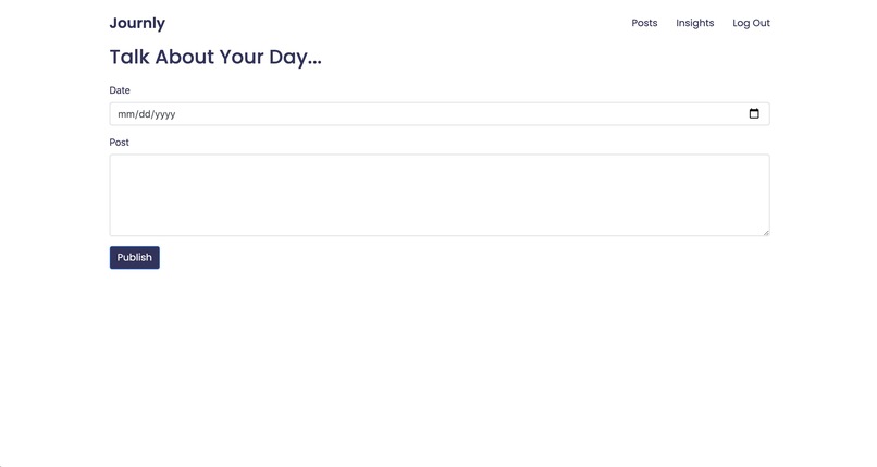 Journly – screenshot 4