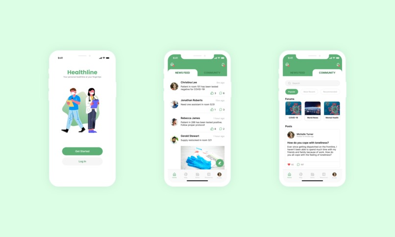 Healthline – screenshot 2