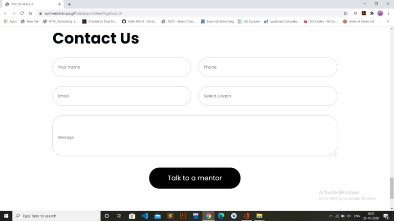 Youth Reproductive Health – screenshot 4