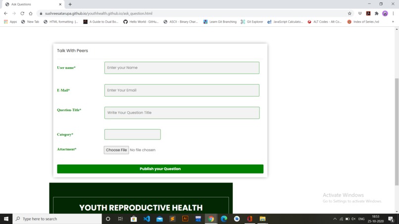 Youth Reproductive Health – screenshot 9