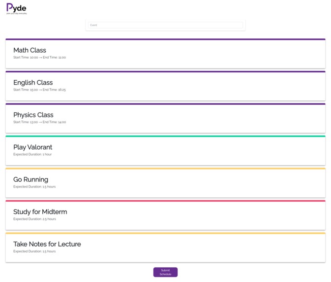 Pyde – screenshot 2