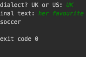 English Dialect Translator