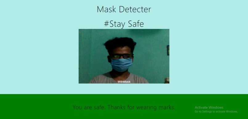 Mask Detector AI – screenshot 1
