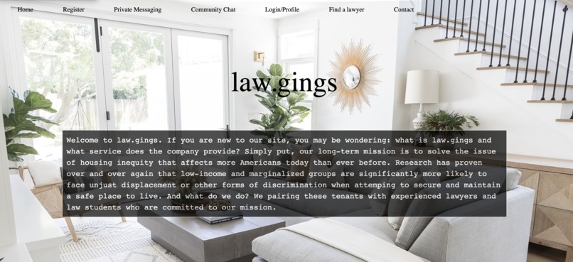 law.gings – screenshot 1