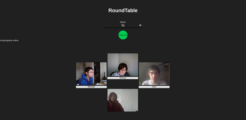 RoundTable – screenshot 1