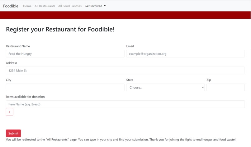 Foodible – screenshot 4
