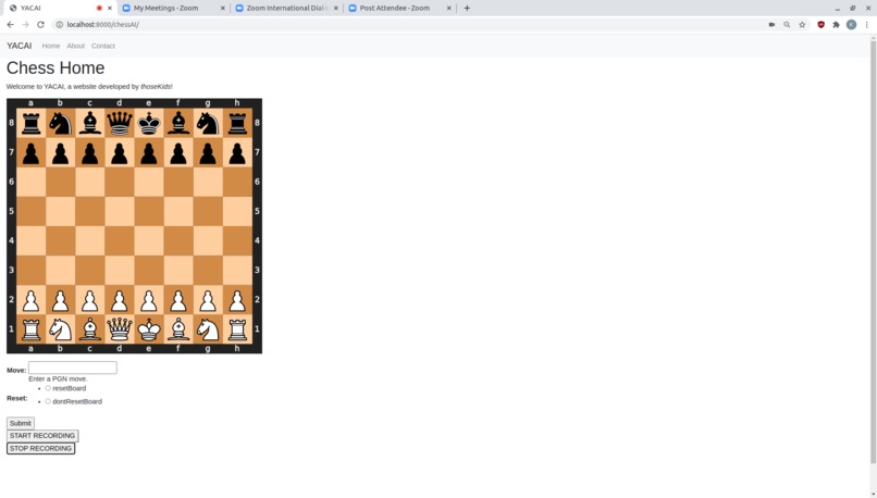 Y.A.C.A.I (Yet Another Chess A.I.) – screenshot 1