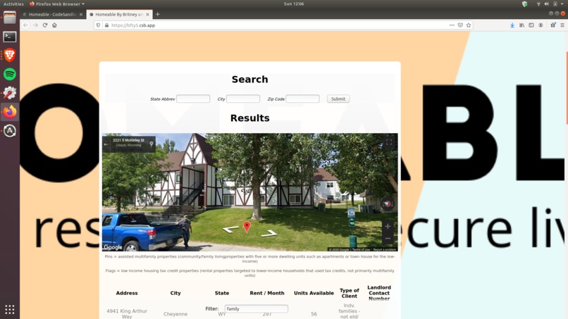 Homeable – screenshot 2