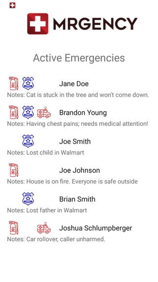 MRGENCY: Alert System – screenshot 2
