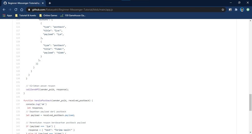 Beginner Messenger Tutorial Indonesia – screenshot 2