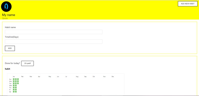 Habit Tracker – screenshot 1