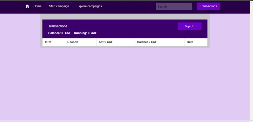 Ping-React – screenshot 1