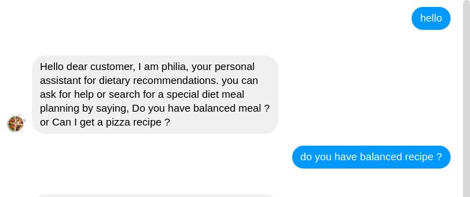 Philia Recipe Engine – screenshot 1