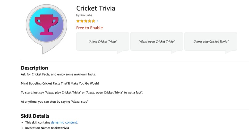 Cricket Trivia – screenshot 1