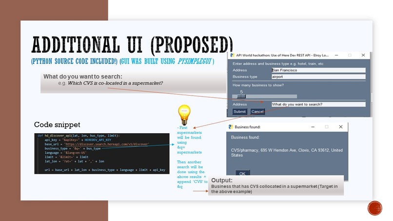 API:World 2020 Hackathon – screenshot 5