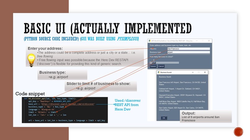 API:World 2020 Hackathon – screenshot 7